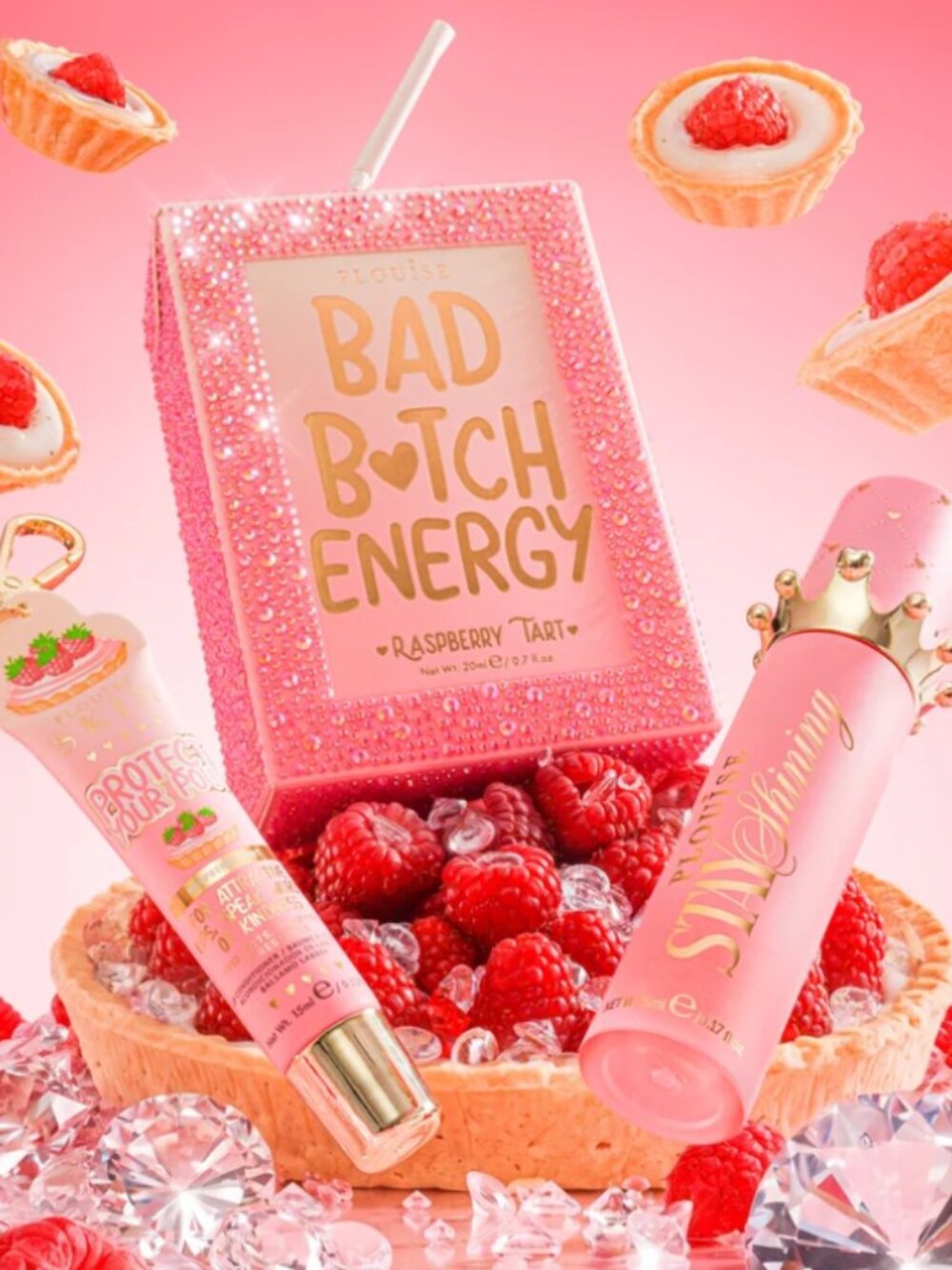 Bad B*tch Energy Crystal Juice Box-Raspberry Tart